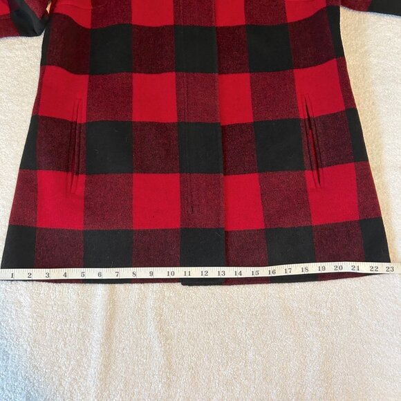Talbots buffalo plaid double-face topper jacket - Picture 12 of 13